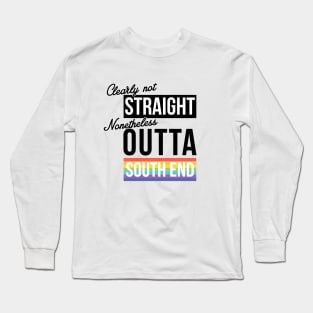 (Clearly Not) Straight (Nonetheless) Outta South End Long Sleeve T-Shirt